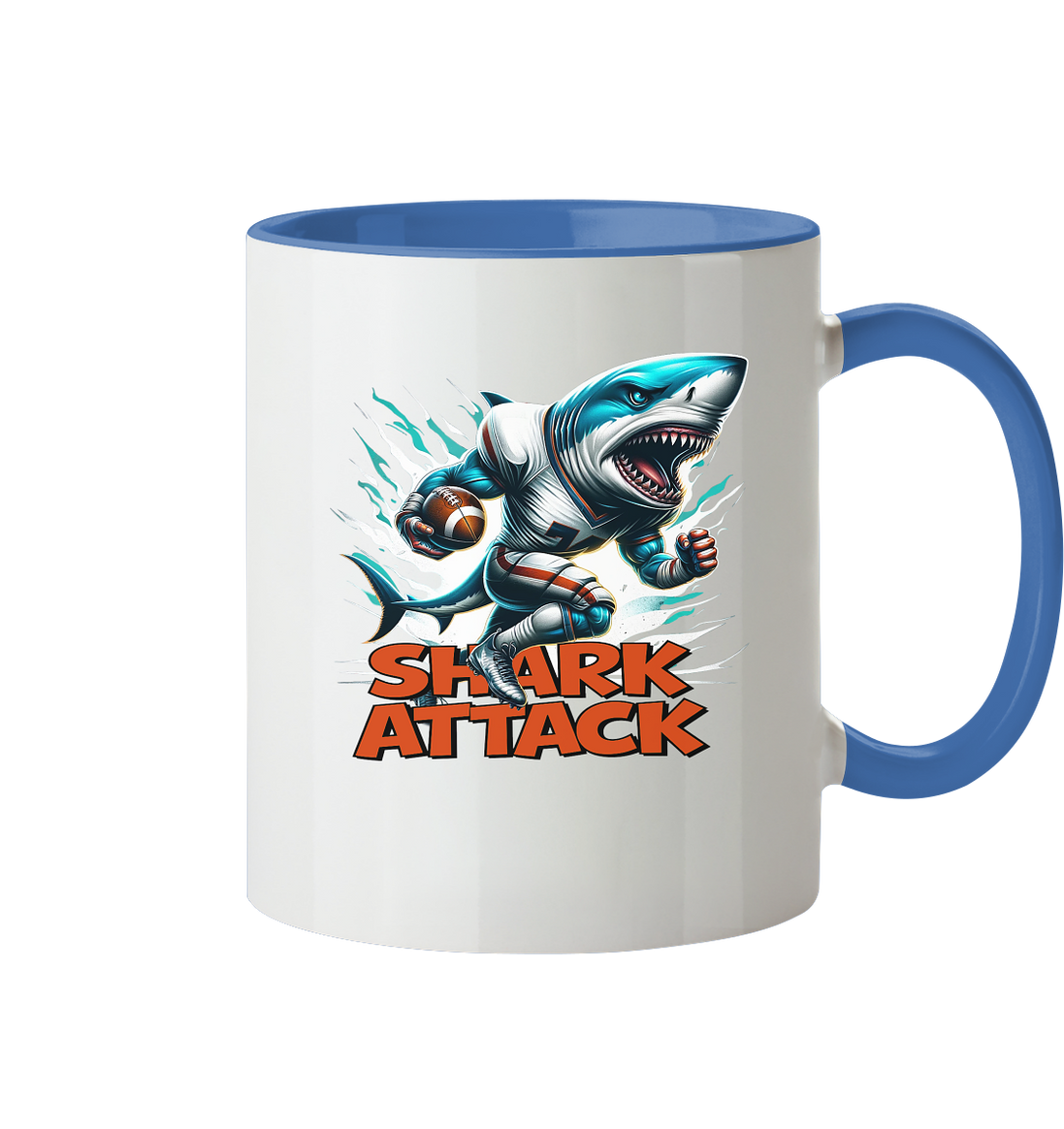 Shark Attack - Tasse zweifarbig
