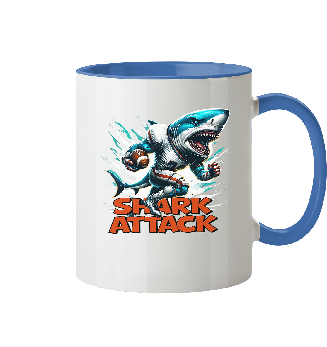 Shark Attack - Tasse zweifarbig