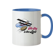 The Sky is the Limit - Tasse zweifarbig