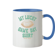 My Lucky Game Day Shirt   - Tasse zweifarbig
