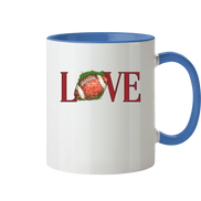 Football Love - Tasse zweifarbig