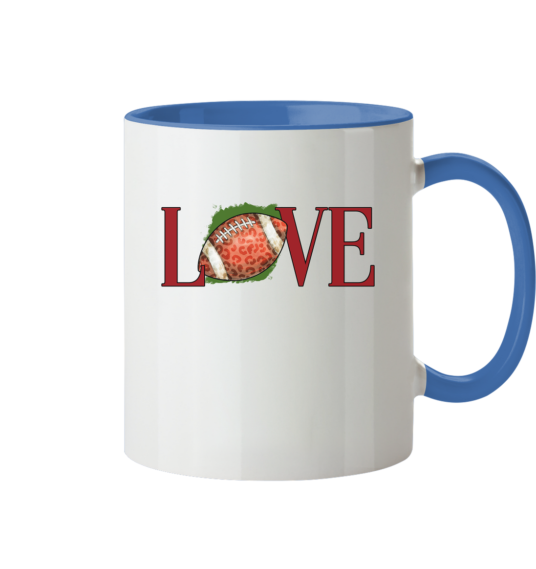 Football Love - Tasse zweifarbig
