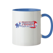 Frankfurt Löwen Tasse zweifarbig