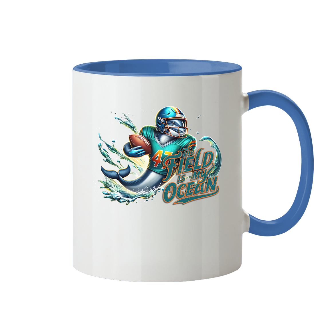 Dolphin - Two-Tone Mug
