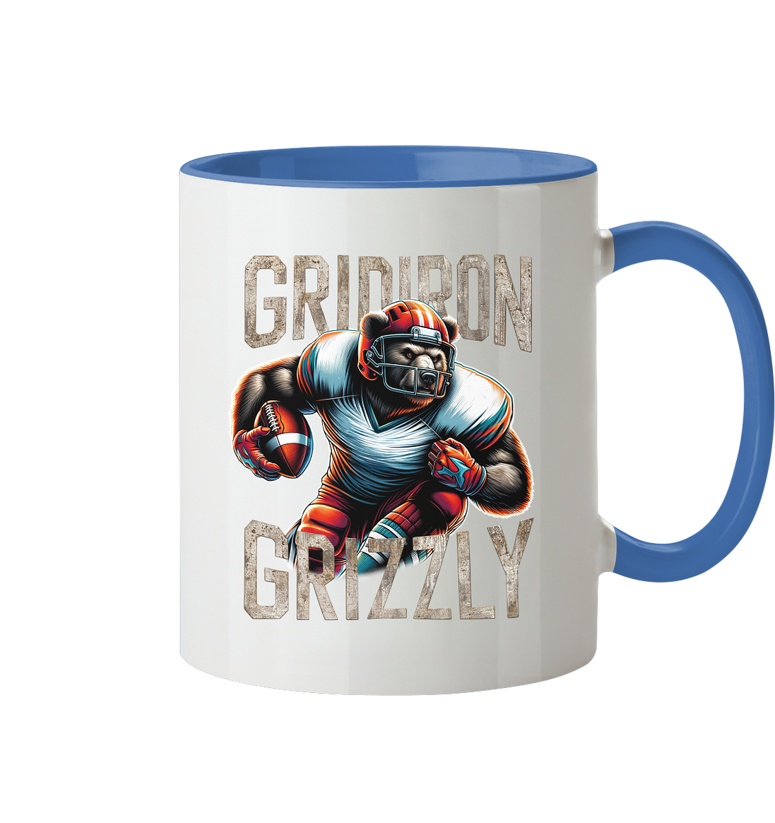 Gridiron Grizzly - Two-tone Mug