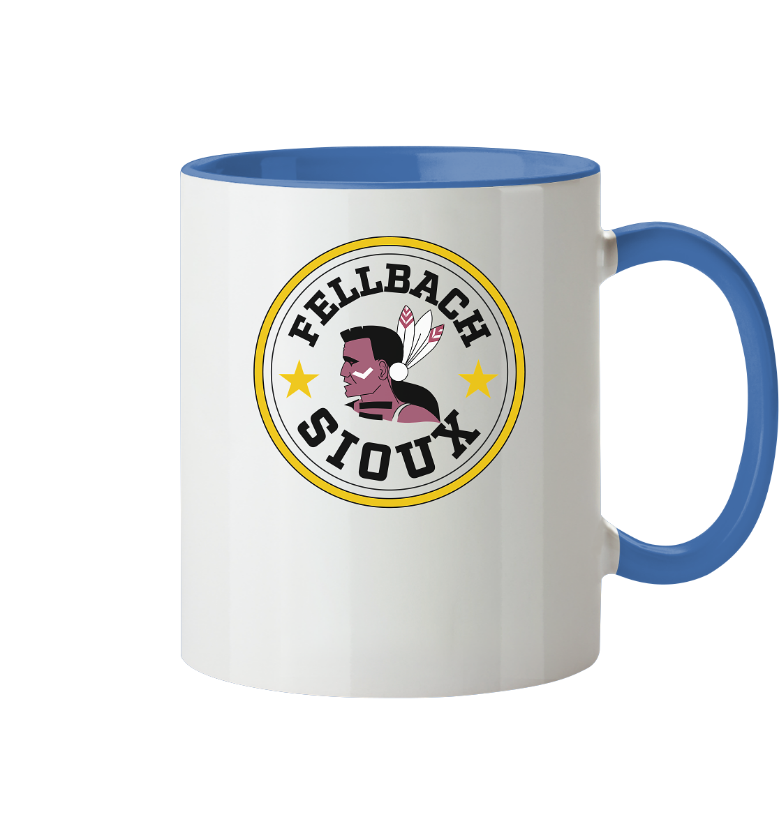 Fellbach Sioux - Tasse zweifarbig