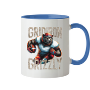 Gridiron Grizzly - Two-tone Mug