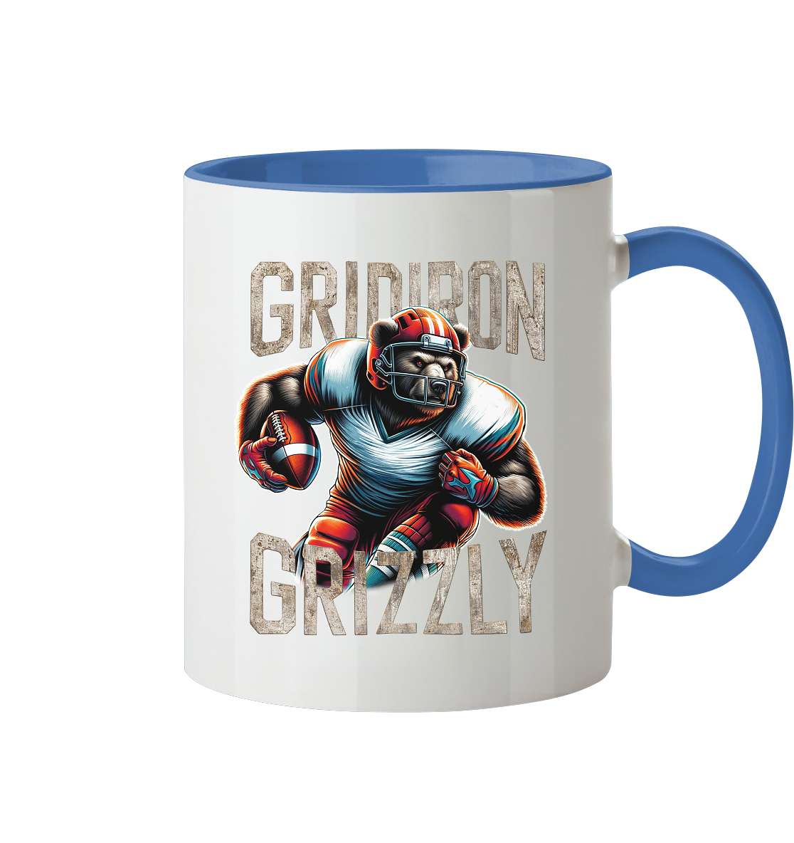 Gridiron Grizzly - Two-tone Mug
