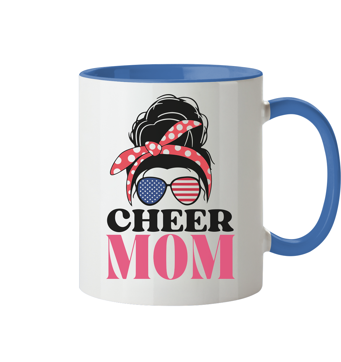 Cheer Mom Sunglases - Tasse zweifarbig