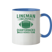 Lineman Heroes Green - Tasse zweifarbig