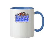 Flag Football Mom - Two-Tone Mug
