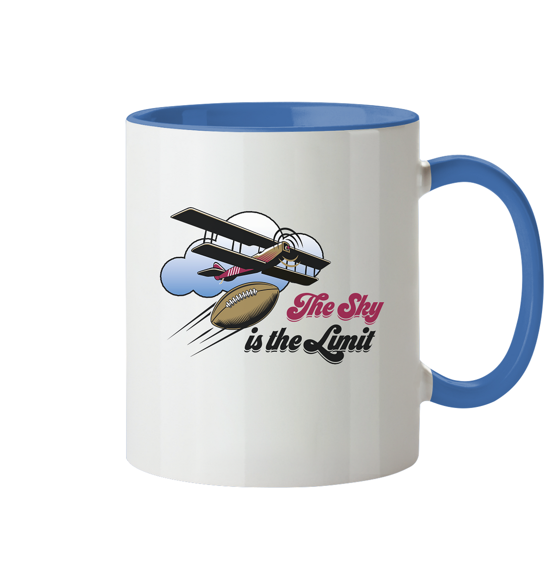 The Sky is the Limit - Tasse zweifarbig