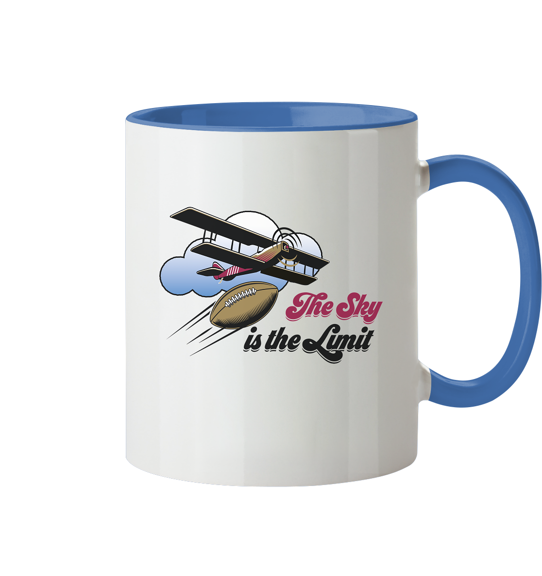 The Sky is the Limit - Tasse zweifarbig