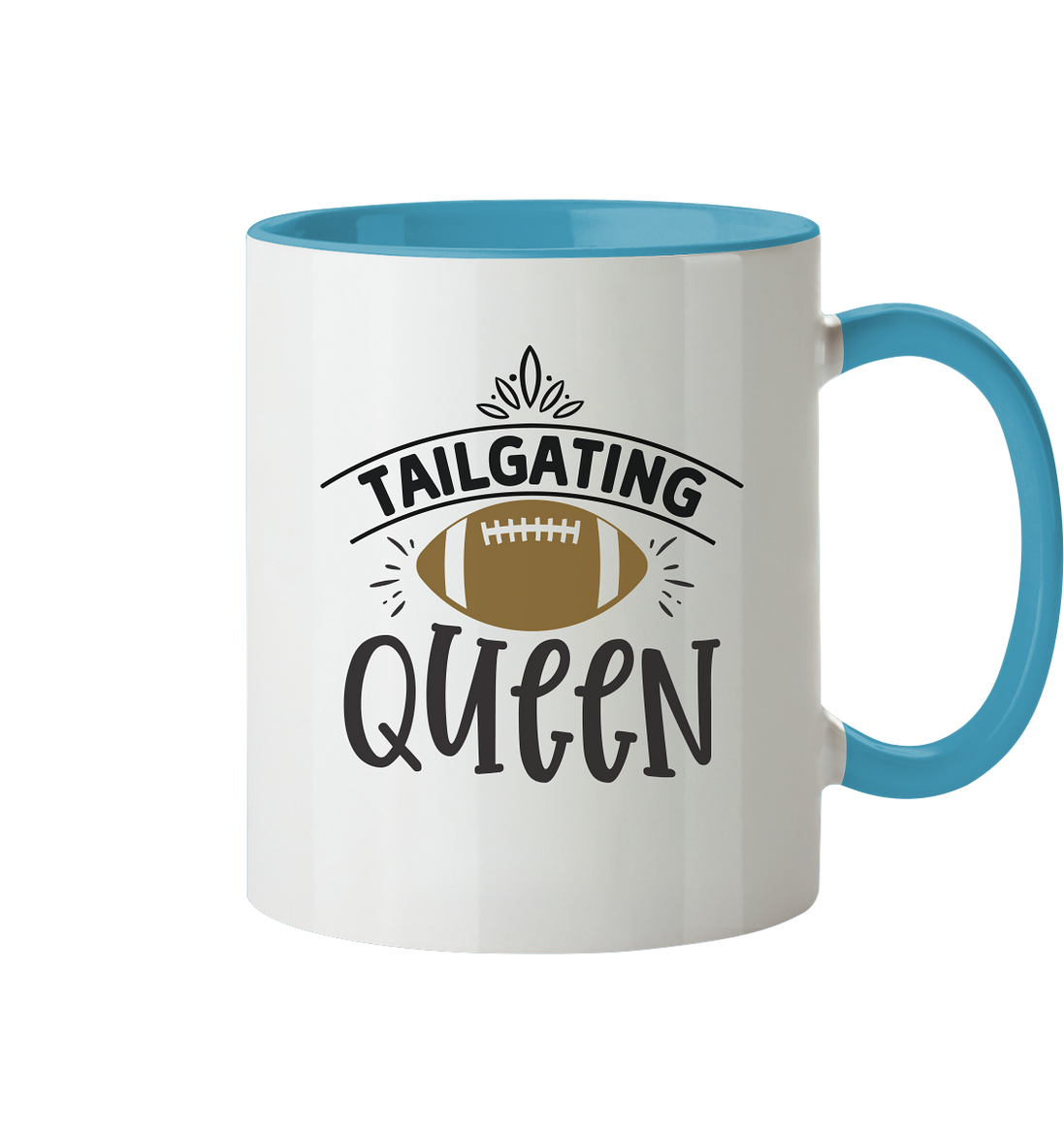 Tailgating Queen - Two-Tone Mug