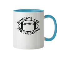 Sundays are for Tailgating II - Two-tone Mug