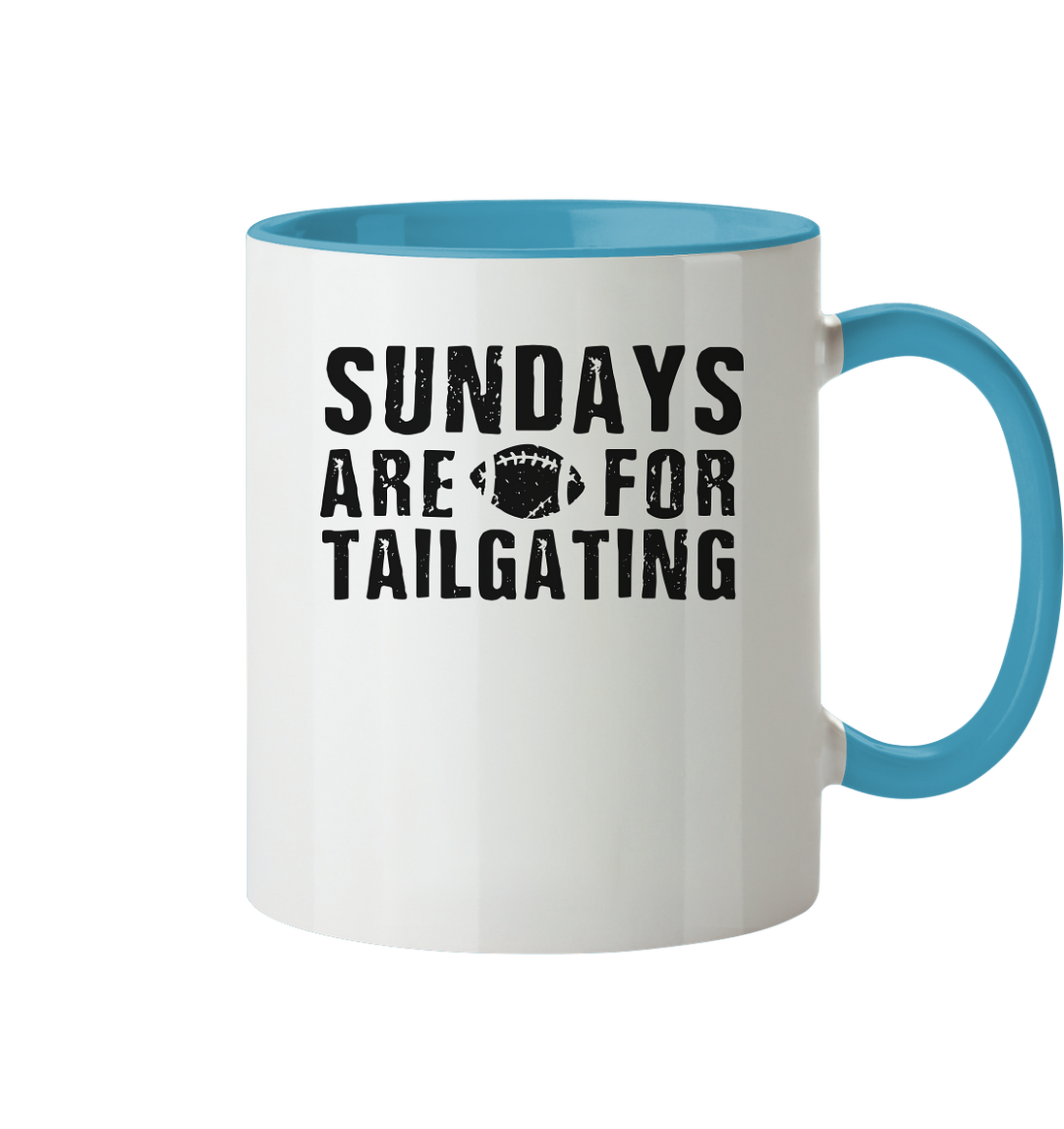 Sundays are for Tailgating  - Tasse zweifarbig