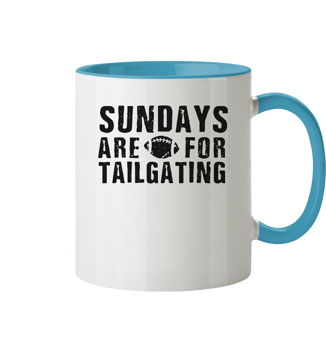 Sundays are for Tailgating  - Tasse zweifarbig