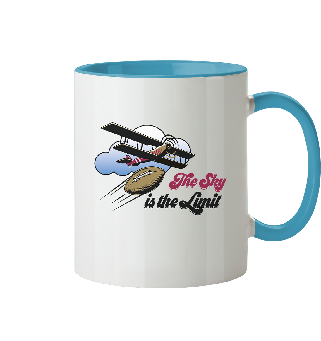 The Sky is the Limit - Tasse zweifarbig