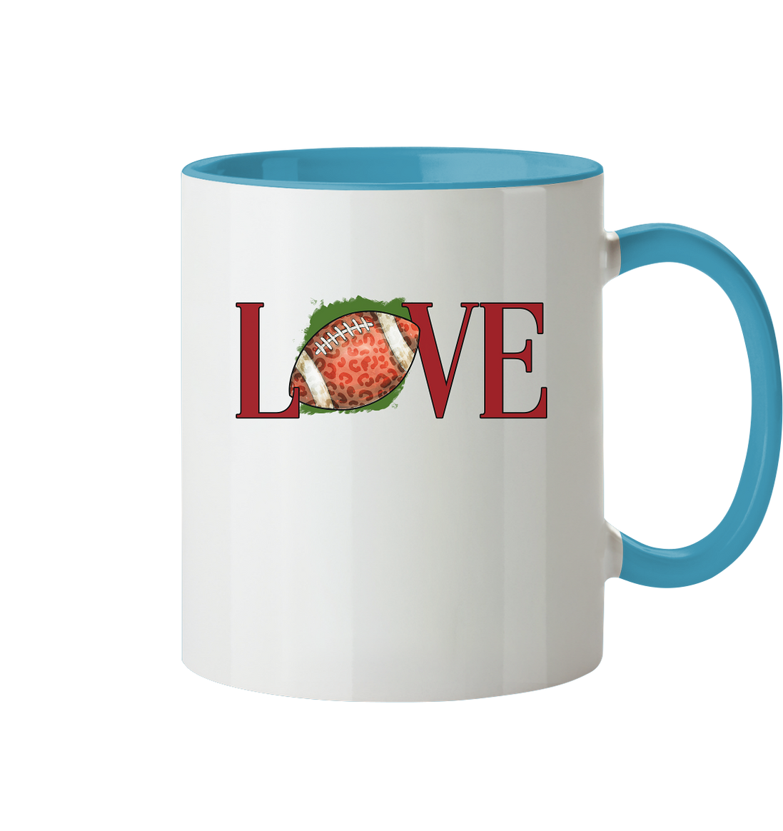 Football Love - Tasse zweifarbig