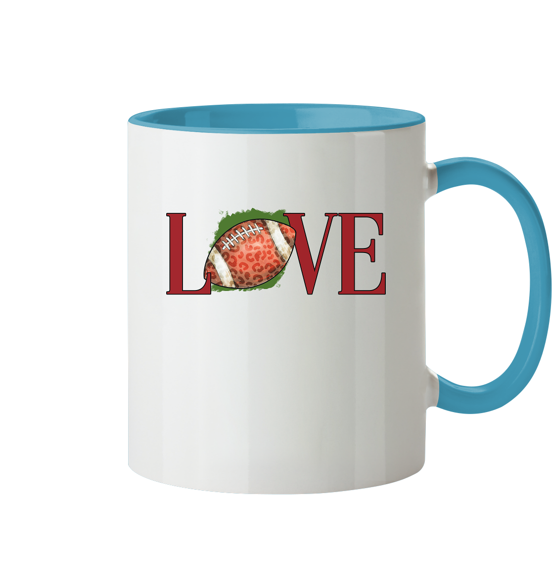 Football Love - Tasse zweifarbig
