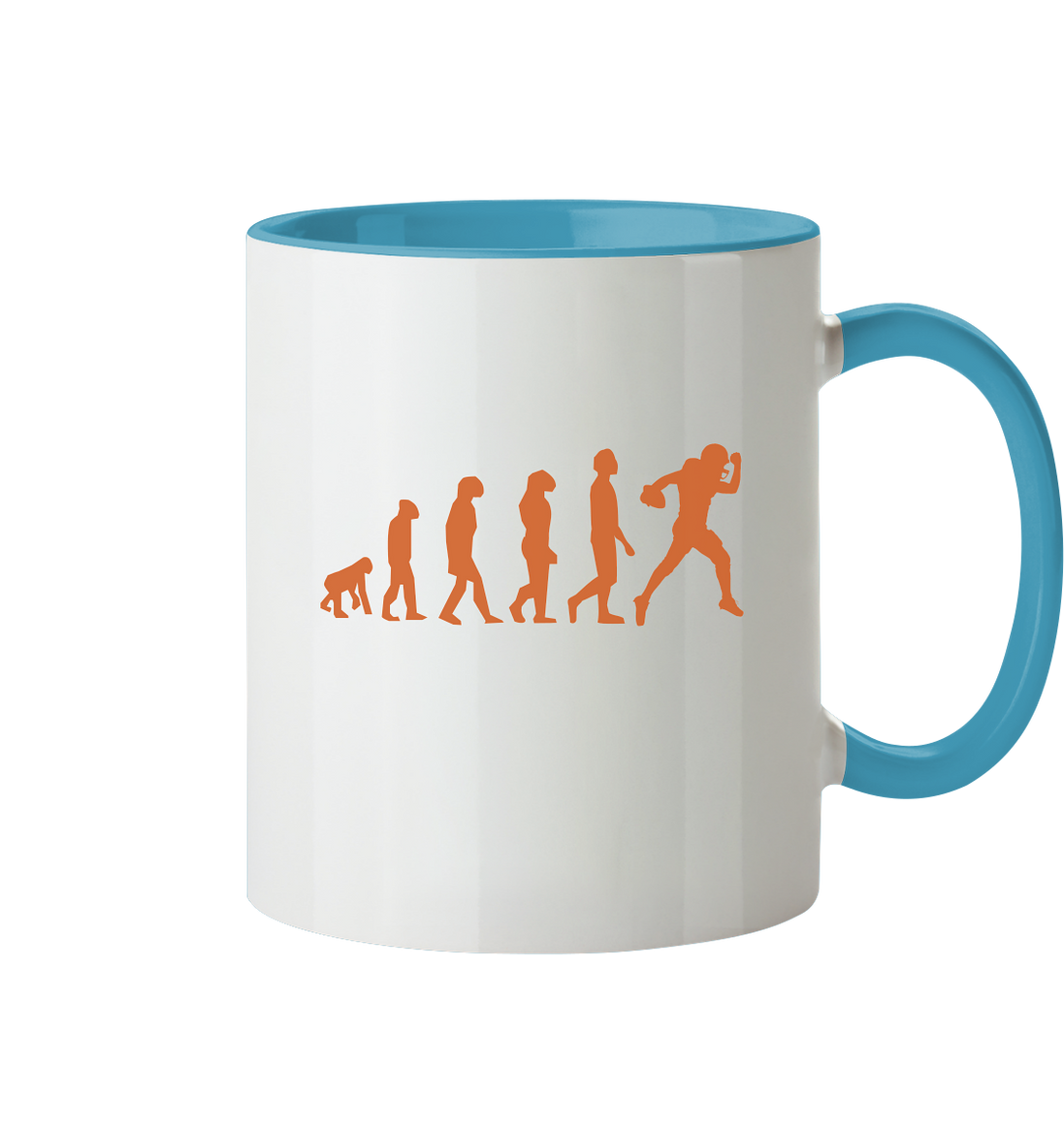 American Football Evolution - Tasse zweifarbig
