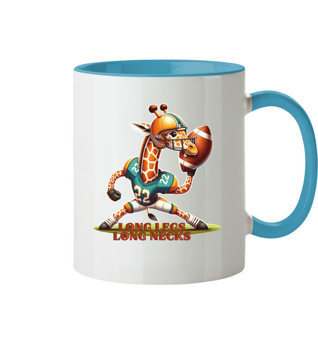 Giraffe - Two-Tone Mug
