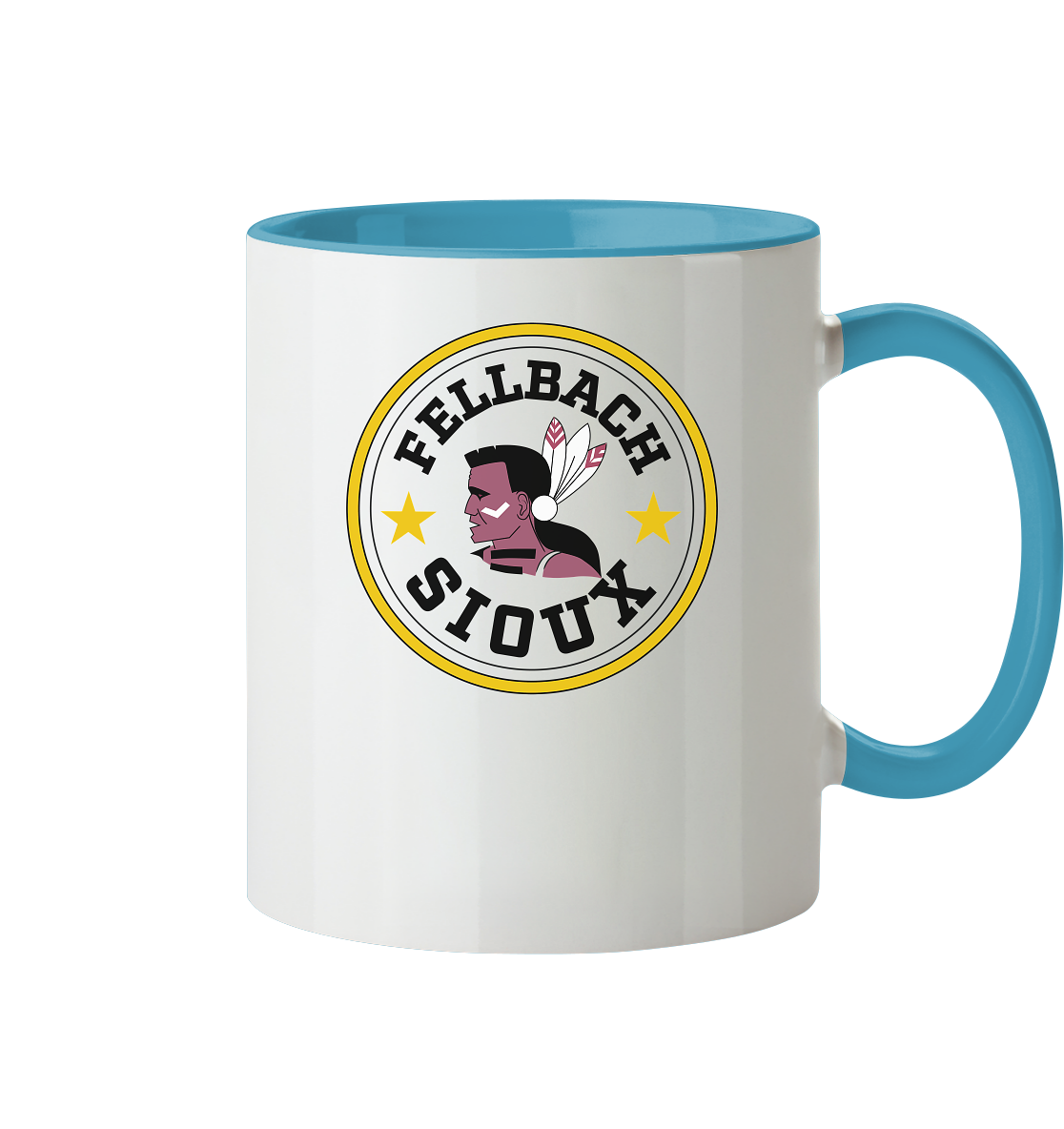 Fellbach Sioux - Tasse zweifarbig