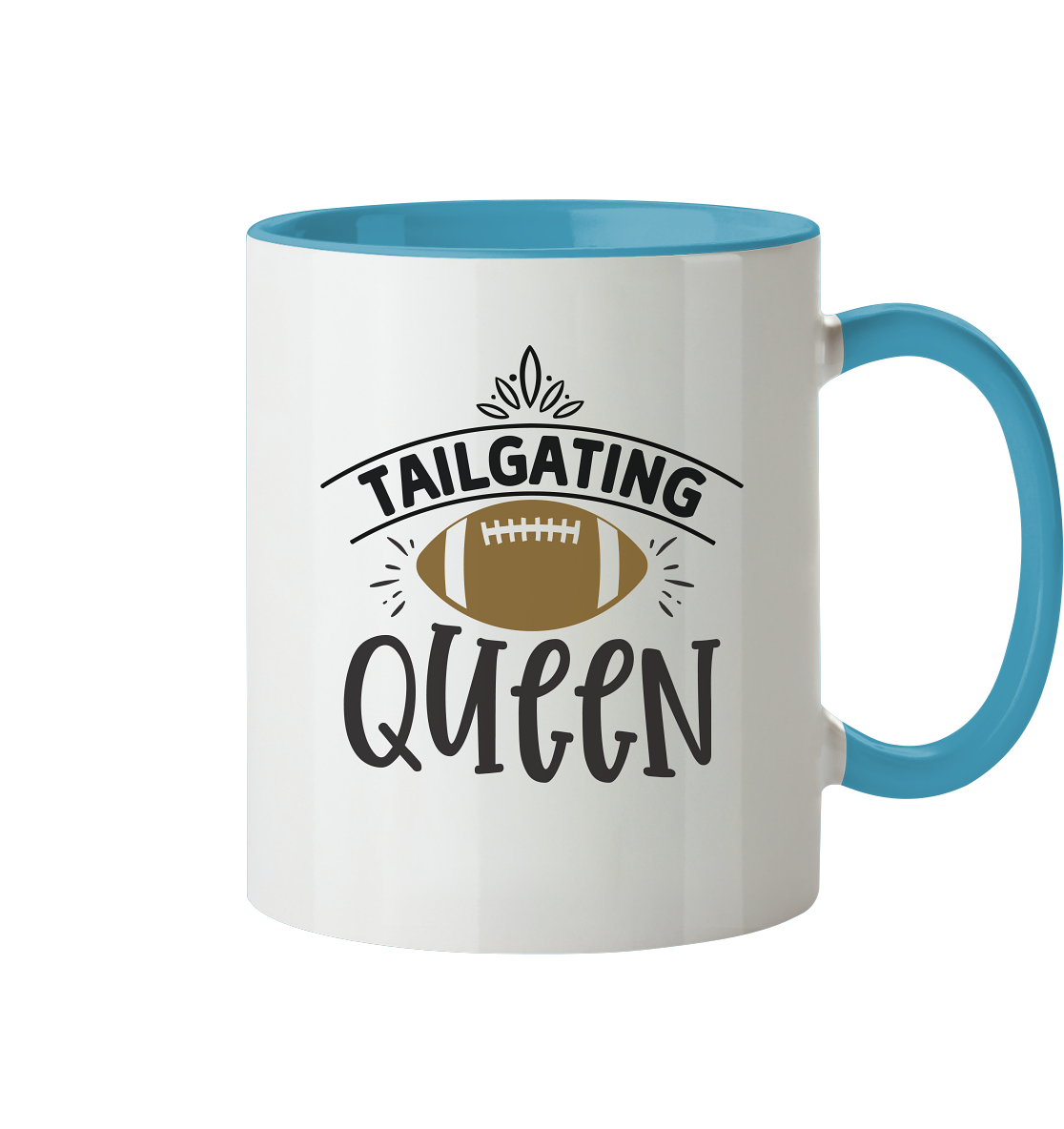 Tailgating Queen - Two-Tone Mug