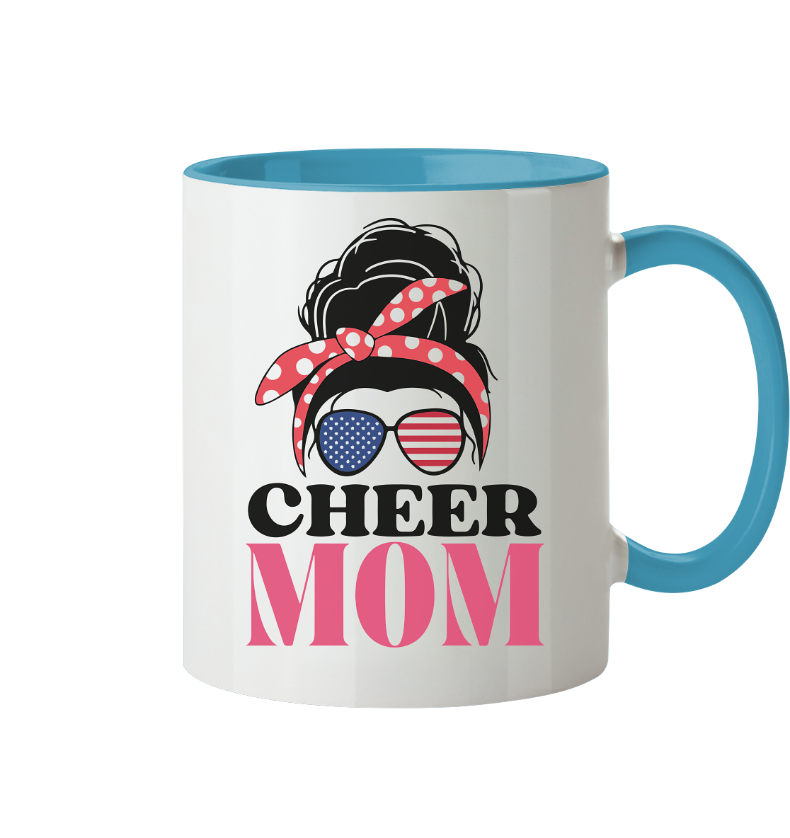 Cheer Mom Sunglases - Tasse zweifarbig