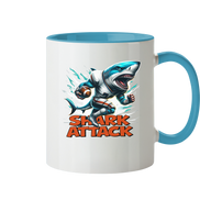 Shark Attack - Tasse zweifarbig