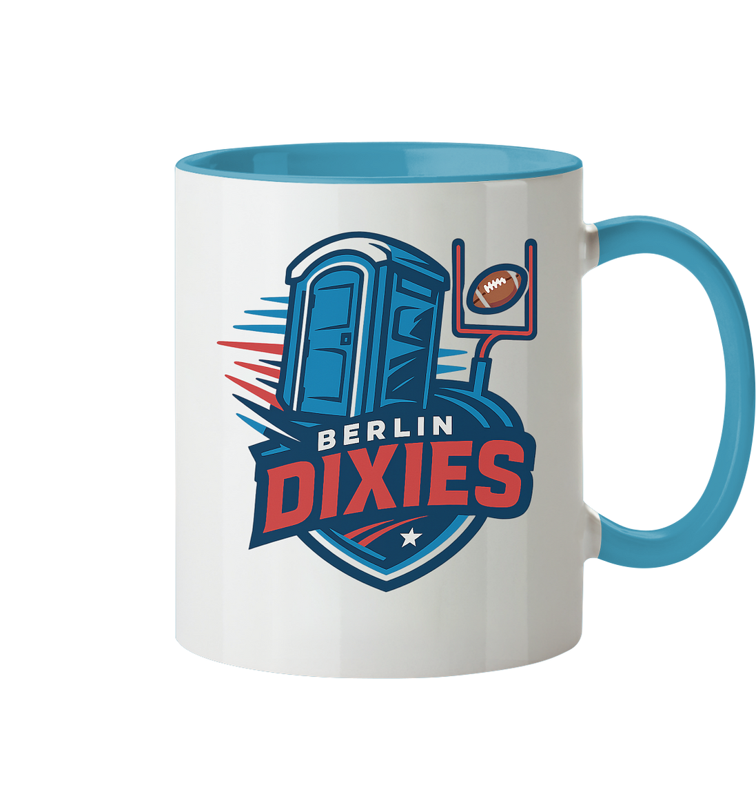 Berlin Dixies - Tasse zweifarbig