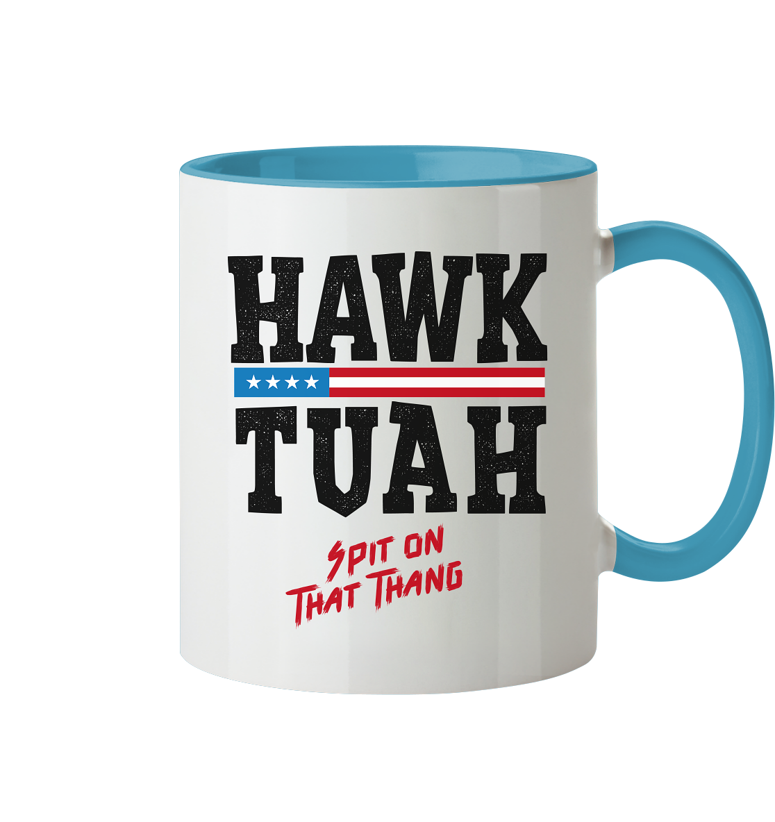 Hawk Tuah - Two-tone Mug