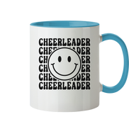 Cheerleader Smiley - Two-tone mug