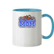Flag Football Mom - Two-Tone Mug