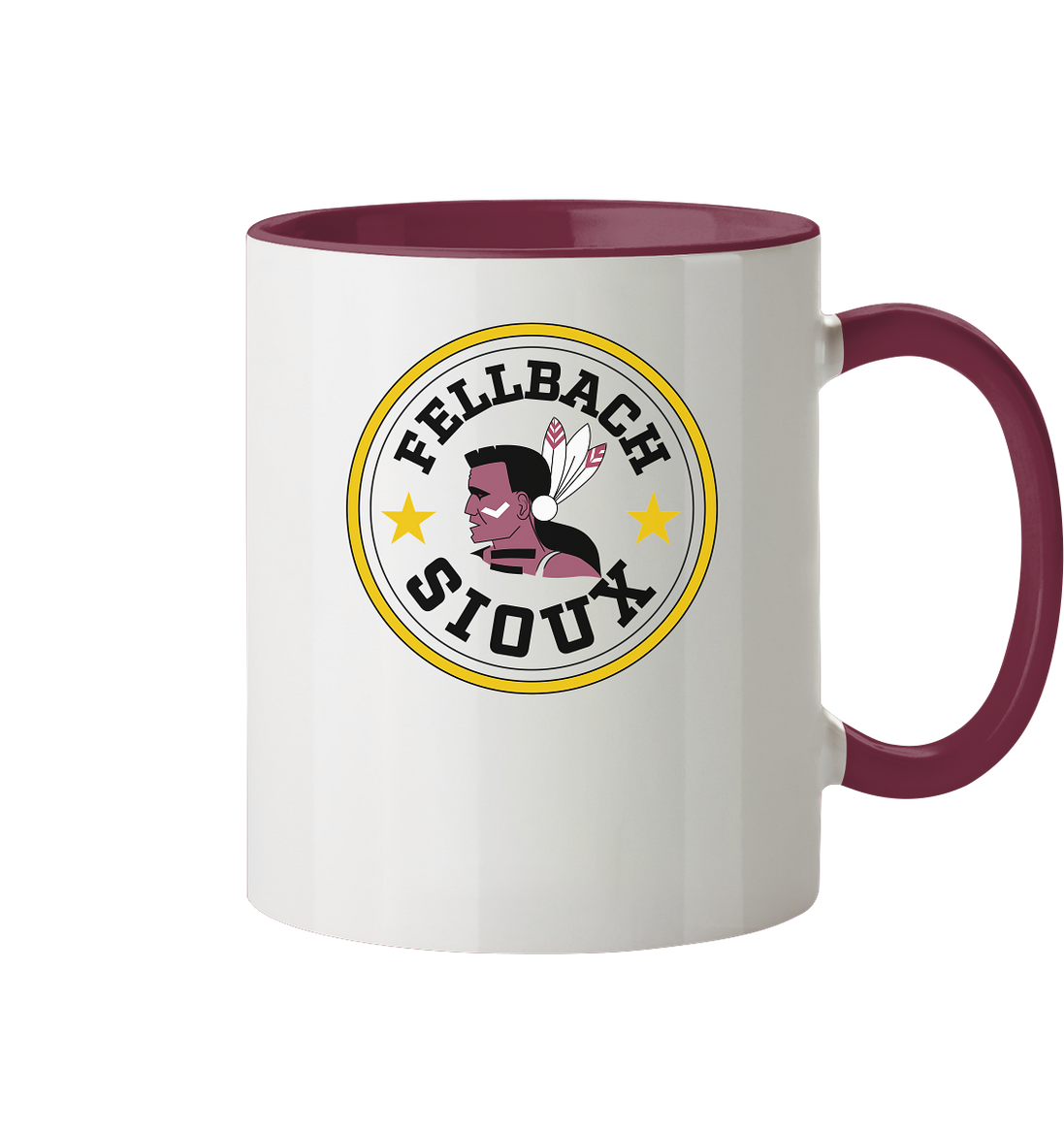 Fellbach Sioux - Tasse zweifarbig