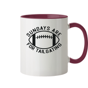 Sundays are for Tailgating II - Two-tone Mug