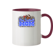 Flag Football Mom - Two-Tone Mug