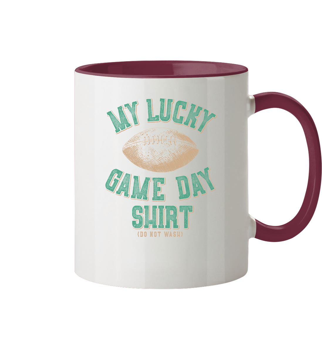 My Lucky Game Day Shirt   - Tasse zweifarbig