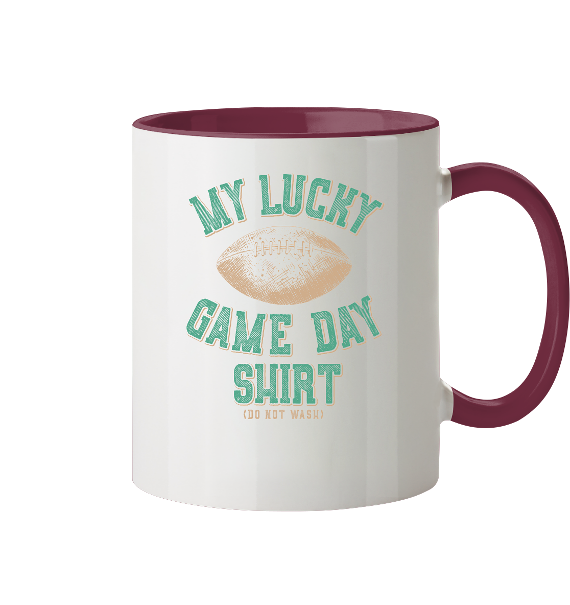 My Lucky Game Day Shirt   - Tasse zweifarbig