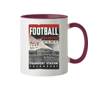 Frankfurt Football 1945 - Tasse zweifarbig
