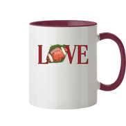 Football Love - Tasse zweifarbig