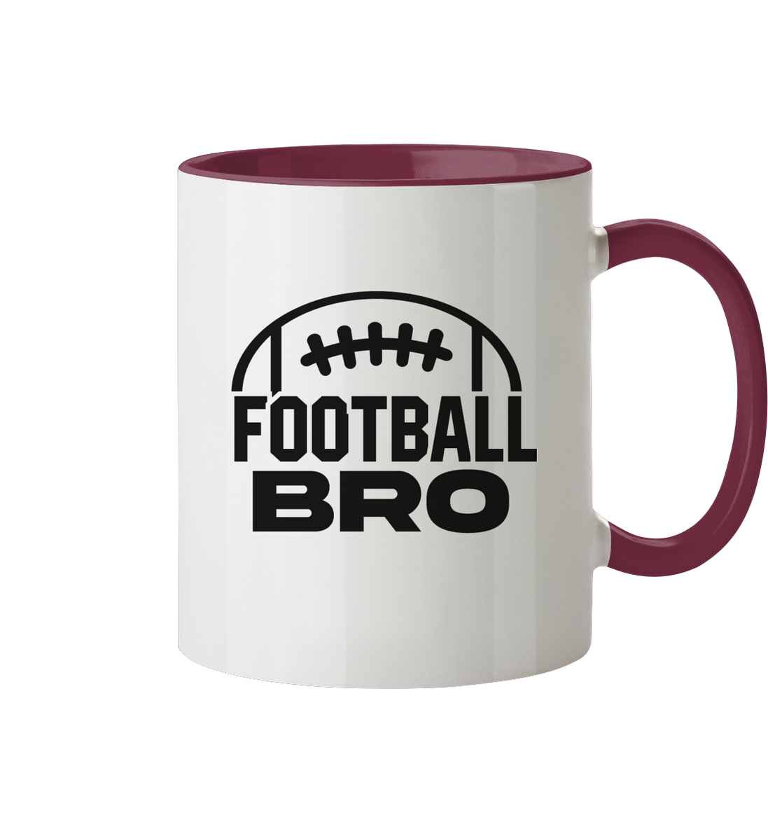 Football Bro  - Tasse zweifarbig