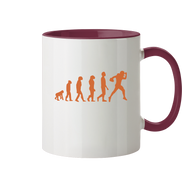 American Football Evolution - Tasse zweifarbig