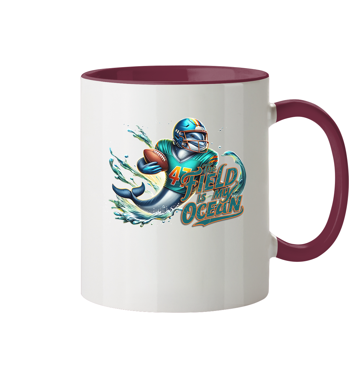 Dolphin - Two-Tone Mug