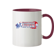 Frankfurt Löwen Tasse zweifarbig