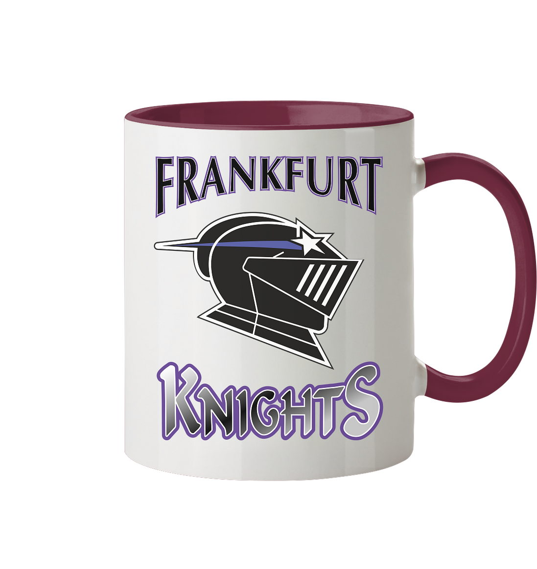 Frankfurt Knights - Tasse zweifarbig