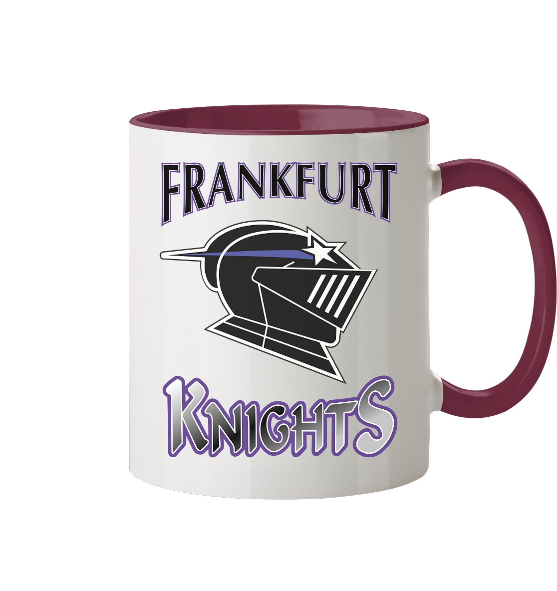 Frankfurt Knights - Tasse zweifarbig