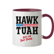 Hawk Tuah - Two-tone Mug