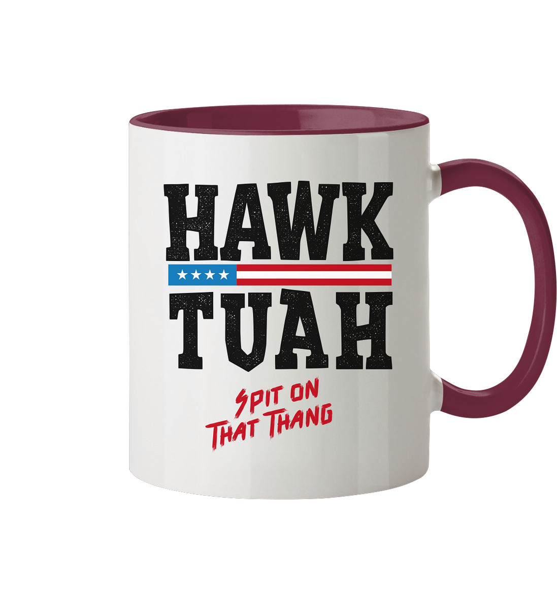 Hawk Tuah - Two-tone Mug