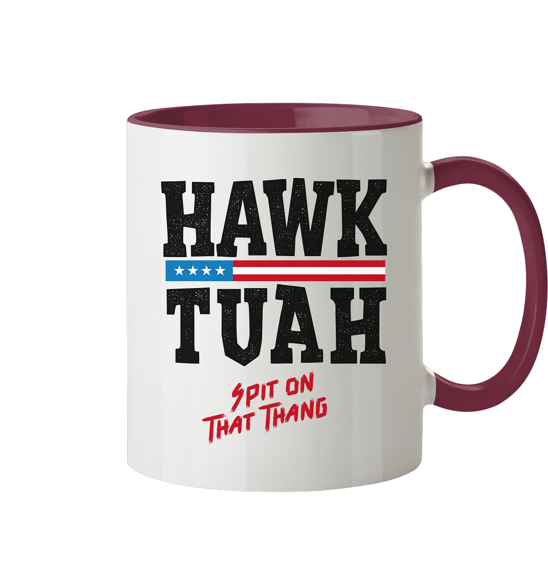 Hawk Tuah - Two-tone Mug